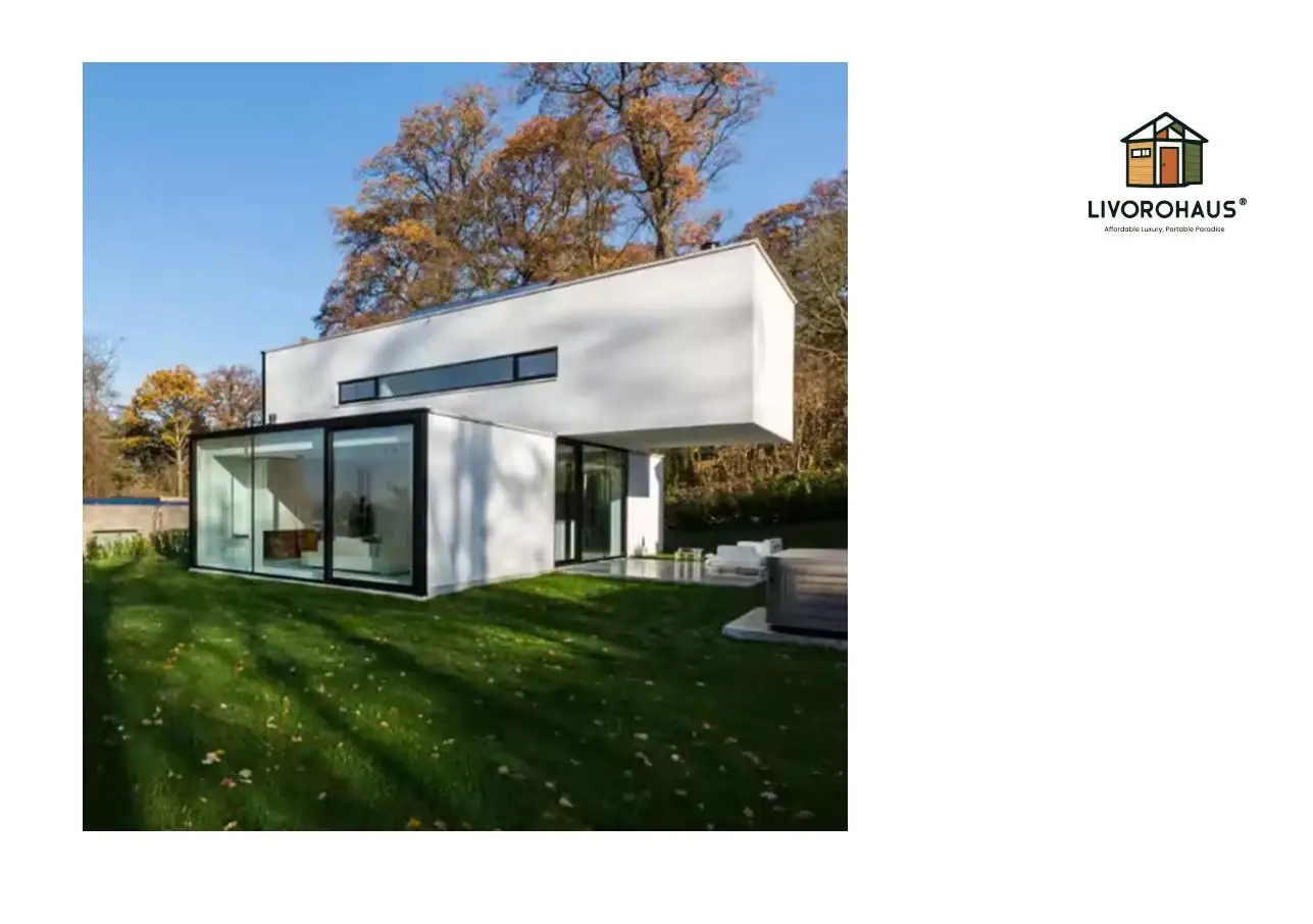 Preview of modern 2 BHK duplex modular home floor plan