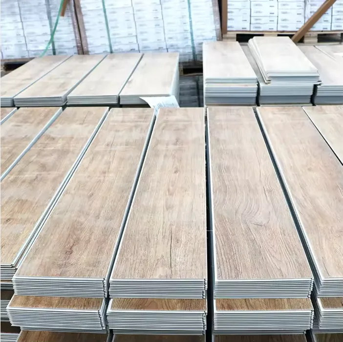 Representative SPC flooring sample for R02 finish review
