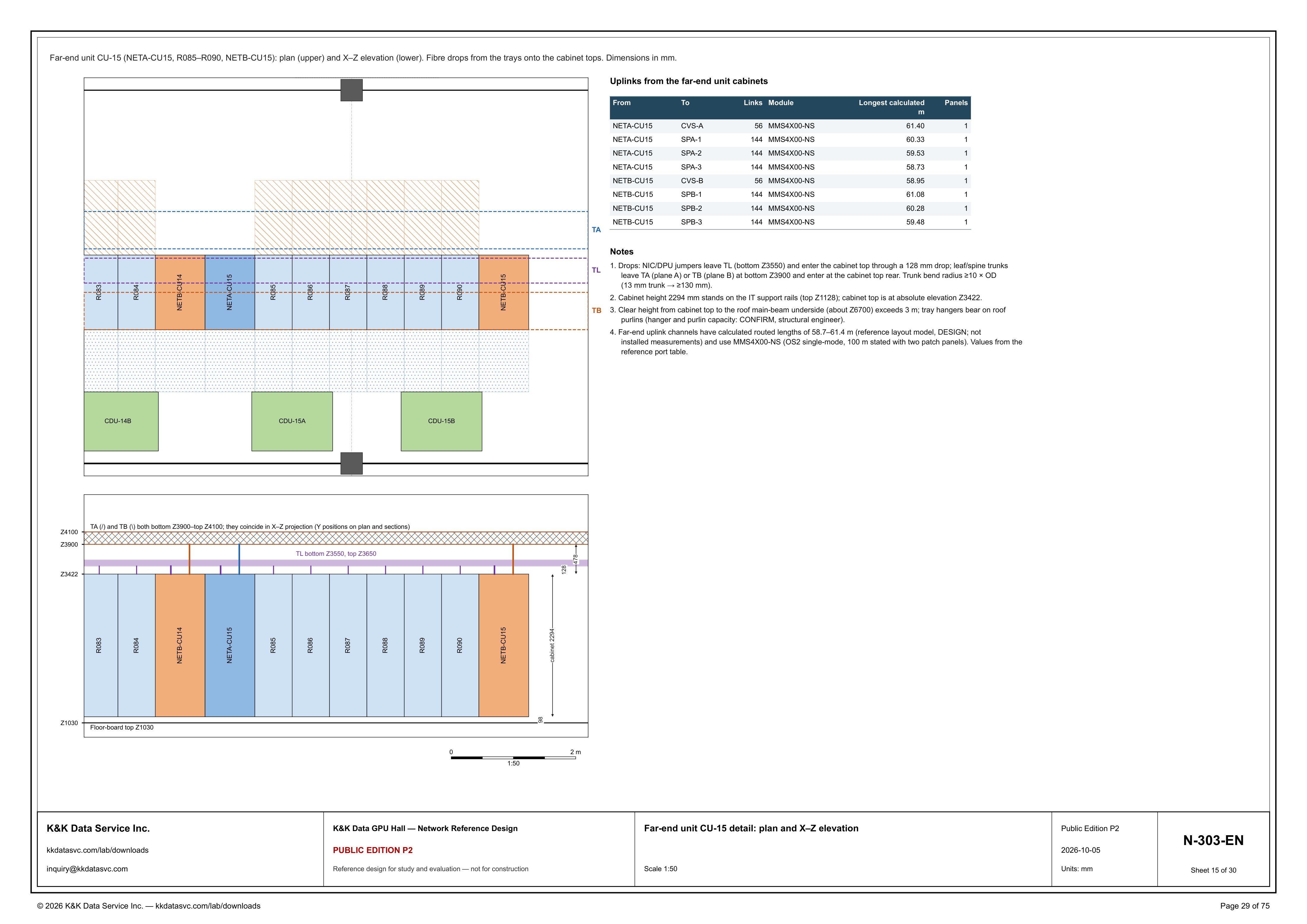 N-303-EN full drawing sheet